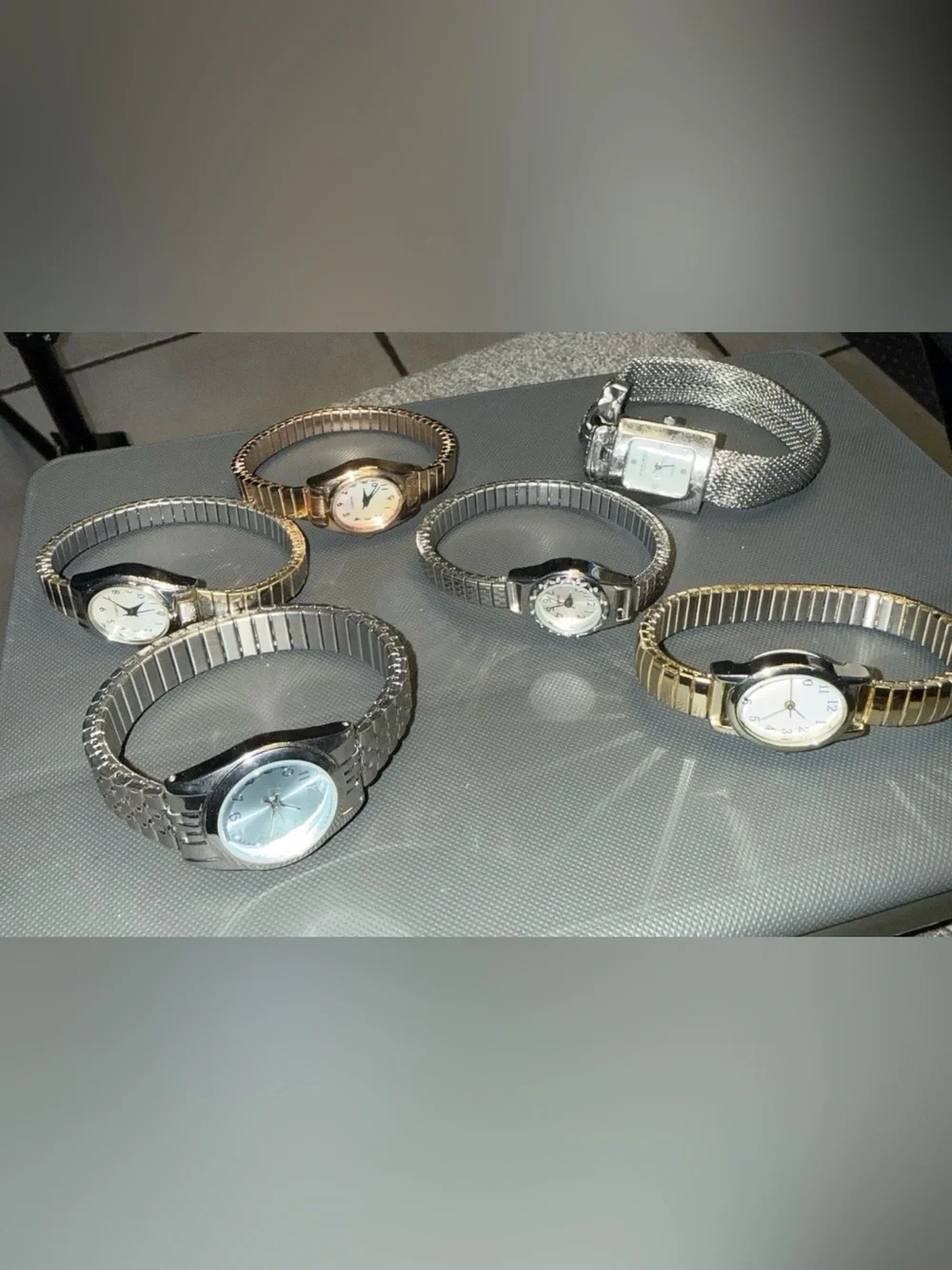 Mixed Estate Jewelry Watch Lot - 6 Womens Vintage Quartz Watches For Parts Craft